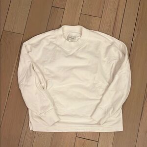 Lemaire White Crewneck Sweatshirt